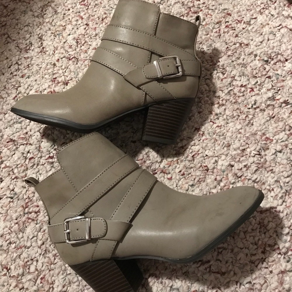 Express Taupe Booties!!!
